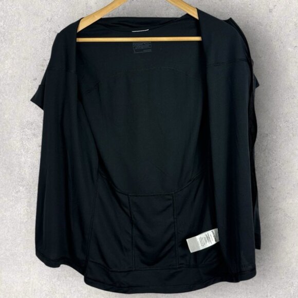 Patagonia Crank Craft Jersey Cycling Top Black Womens Size Large Bike Full Zip L - Picture 8 of 15